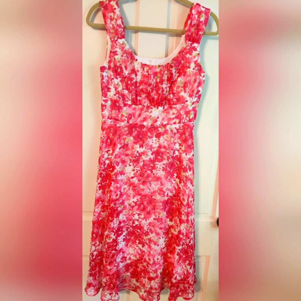 Flattering Chiffon Midi Sundress